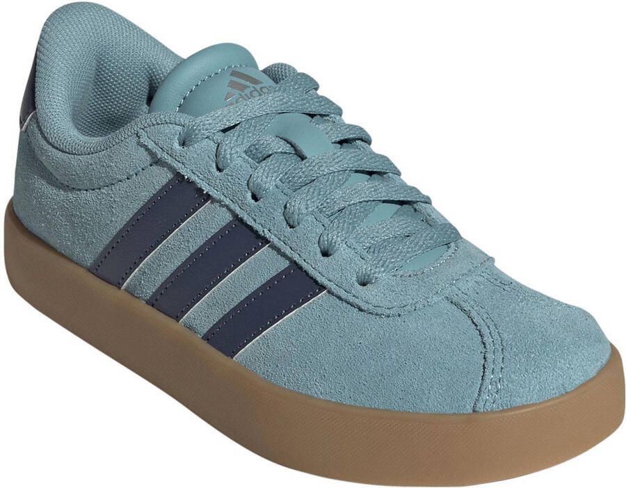 Adidas Sportswear VL Court 3.0 suede sneakers lichtblauw donkerblauw - Foto 2