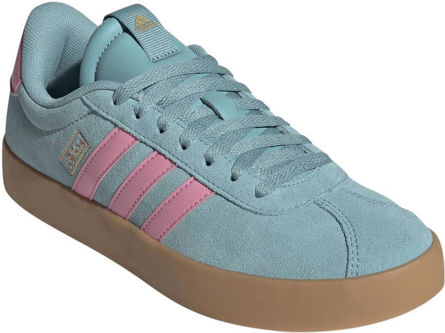 Adidas VL COURT 3.0 Women´s Sneaker Shoes IH6518 Turkoois roze - Foto 2