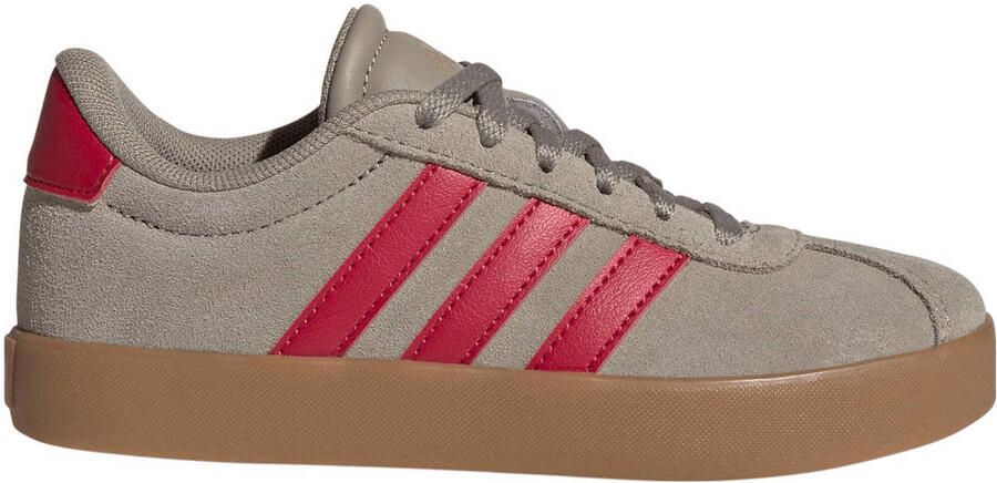 Adidas Sportswear VL Court 3.0 sneakers donkergroen wit Suede 39 1 3