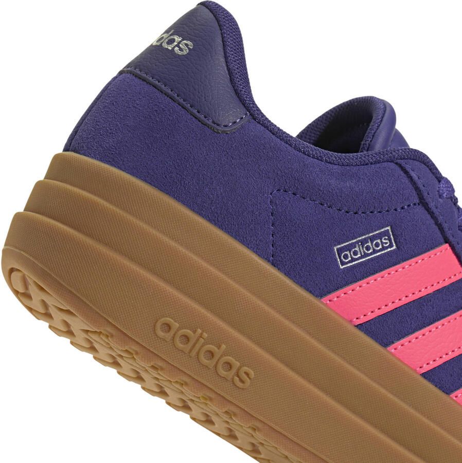 Adidas Sportswear VL Court Bold chunky leren suède sneakers paars roze - Foto 2