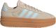 Adidas Sportswear VL Court Bold leren suède sneakers met plateauzool beige lichtblauw - Beige