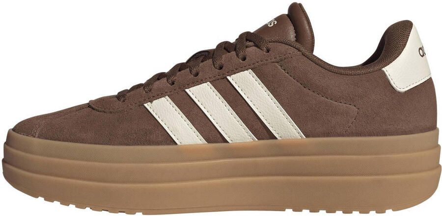 Adidas VL Court Bold suède dames sneakers bruin 1 3 Echt leer - Foto 3