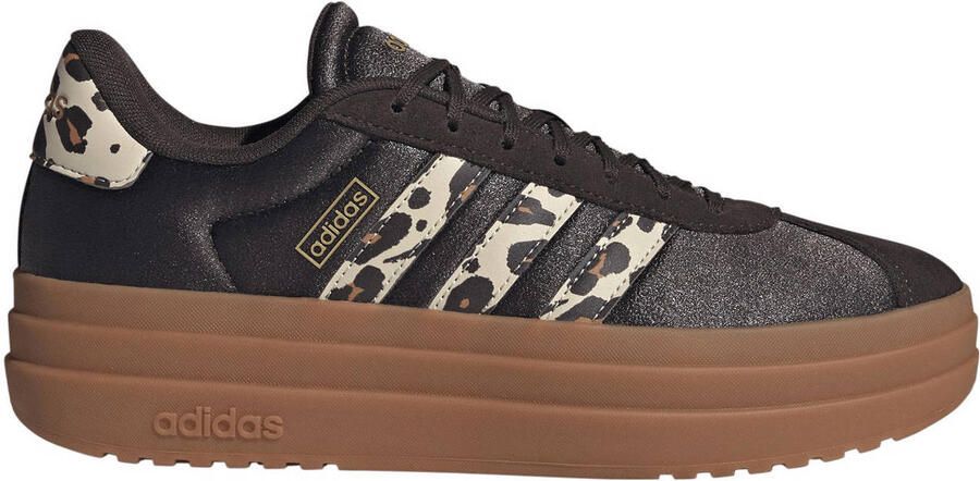 Adidas Sportswear VL Court Bold sneakers donkerbruin beige