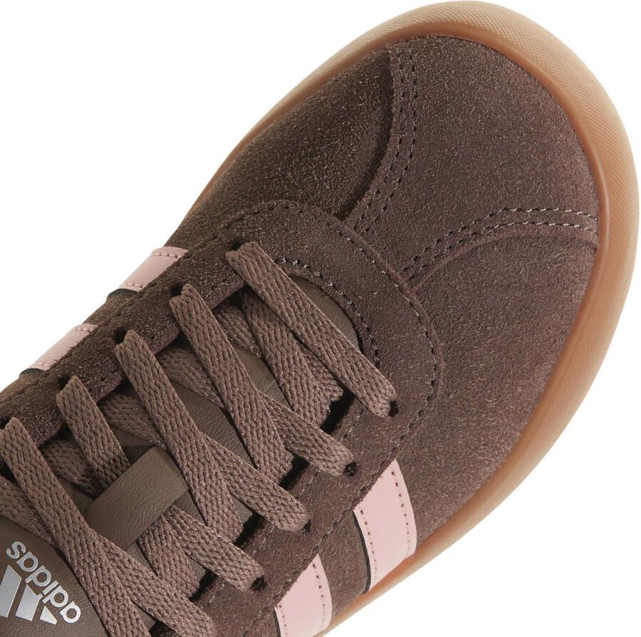 Adidas Sportswear VL Court leren sneakers bruin lichtroze - Foto 2