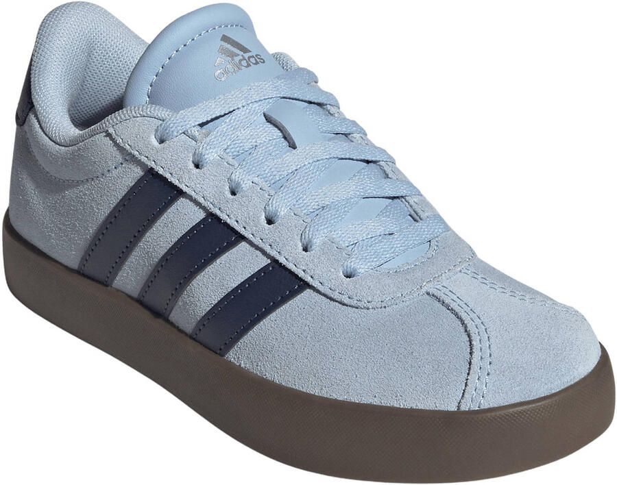 Adidas Sportswear VL Court leren sneakers lichtblauw donkerblauw - Foto 2