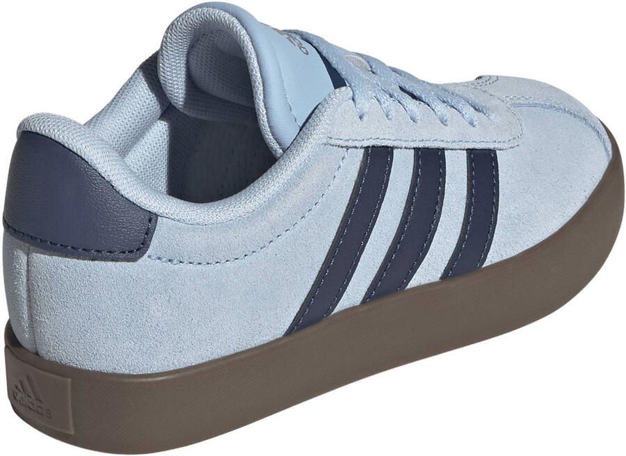 Adidas Sportswear VL Court leren sneakers lichtblauw donkerblauw - Foto 3