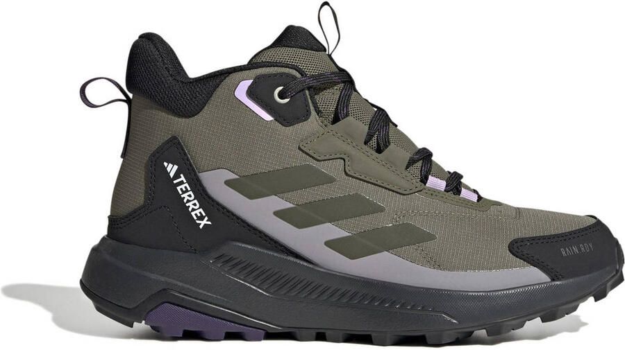 Adidas Terrex Anylander Mid Rain.Rdy wandelschoenen olijfgroen zwart - Foto 3