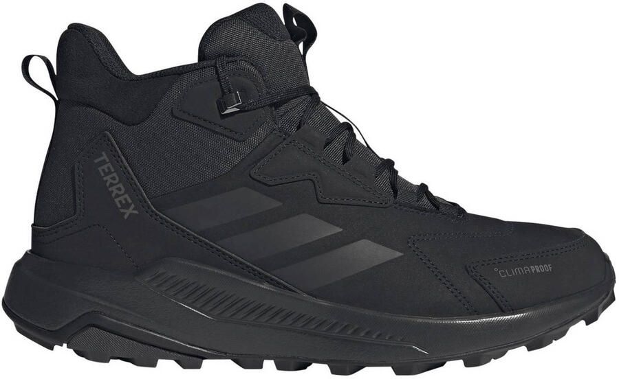 Adidas Terrex Anylander Leather Mid Climaproof Hikingschoenen Heren Zwart