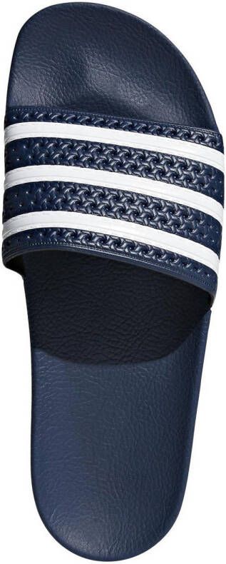 adidas Originals Adilette badslippers donkerblauw