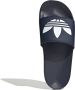 Adidas Adilette Lite Slippers Collegiate Navy Ftwr White Collegiate Navy - Thumbnail 1
