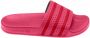 Adidas Originals Adilette badslippers roze rood - Thumbnail 1