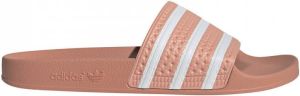 Adidas Originals Adilette badslippers roze wit