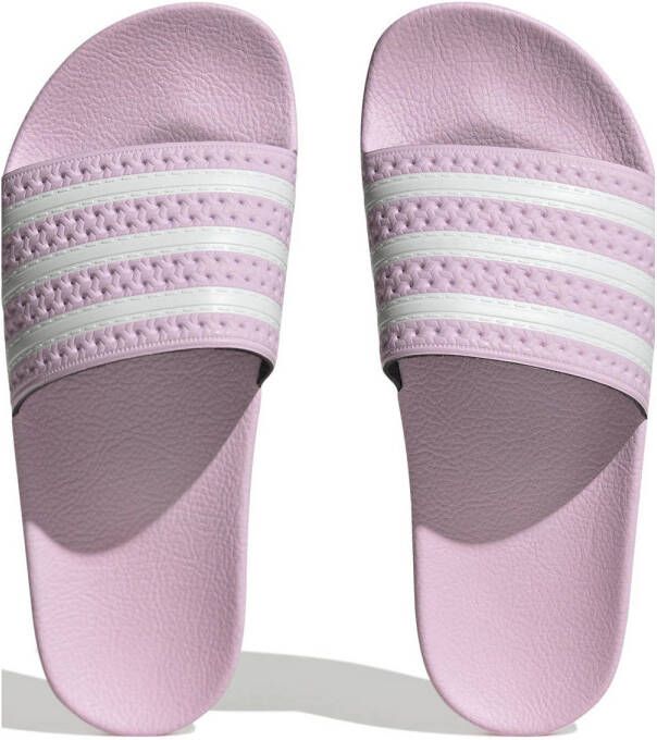 Adidas Originals Adilette Slides Dames Orchid Fusion Cloud White Orchid Fusion- Dames Orchid Fusion Cloud White Orchid Fusion