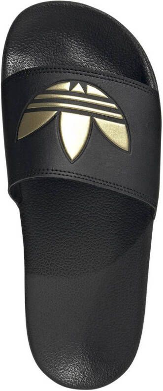 adidas Originals Adilette Lite badslippers zwart goud