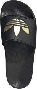 Adidas Dames Slippers Zwart Effen Lente Zomer Zwart Dames