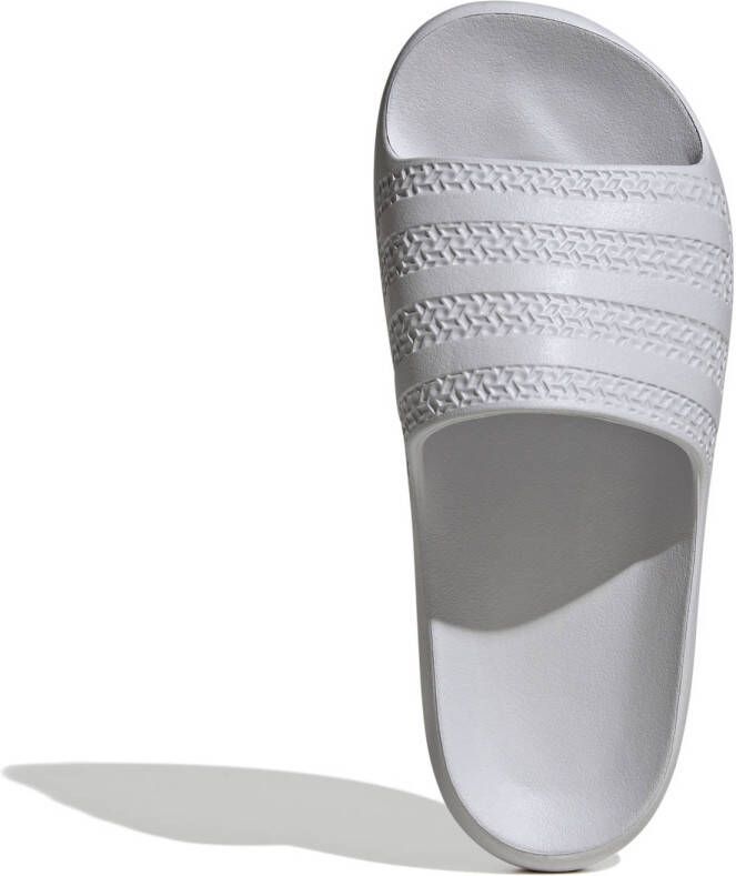 Adidas Originals Ayoon badslippers lichtgrijs