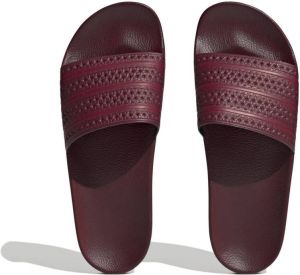 Adidas Originals badslippers donkerrood
