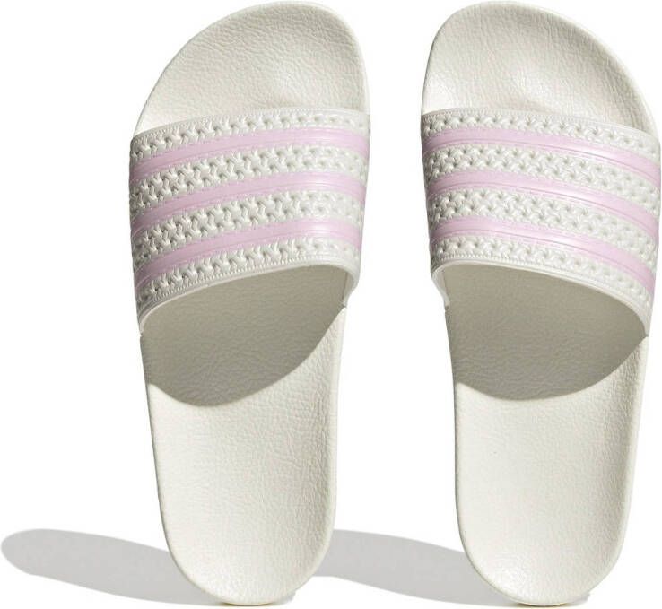 Adidas Originals Adliette Badslippers Sandalen Schoenen off white clear pink off white maat: 37 beschikbare maaten:35 37