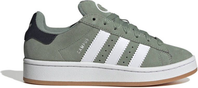Adidas Originals Campus 00s Junior Silver Green Cloud White Gum Silver Green Cloud White Gum