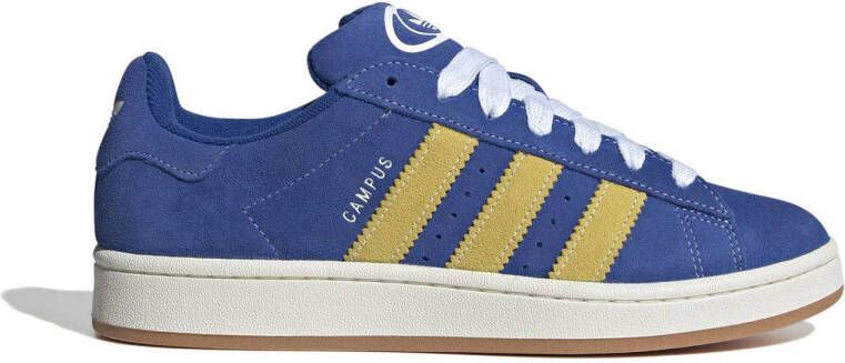 Adidas Campus Heren Schoenen Blauw Maat: 37 1 3 Leer Foot Locker