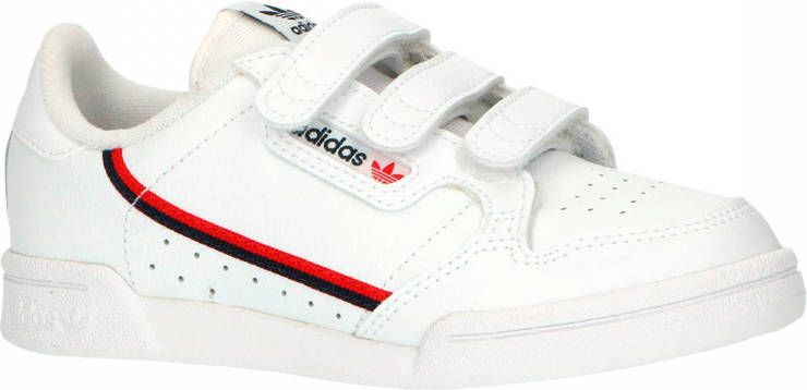 Adidas Originals Continental 80 Schoenen Cloud White Cloud White Scarlet - Foto 3