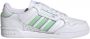 Adidas Originals Continental 80 Stripes sneakers wit lichtblauw mintgroen - Thumbnail 1