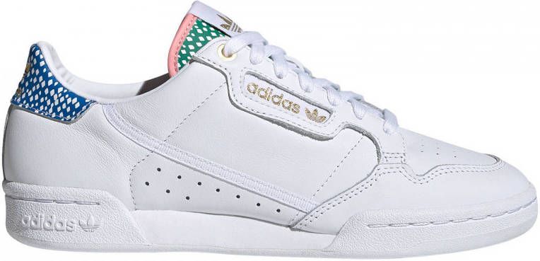 adidas Originals Continental 80 W sneakers wit goud roze