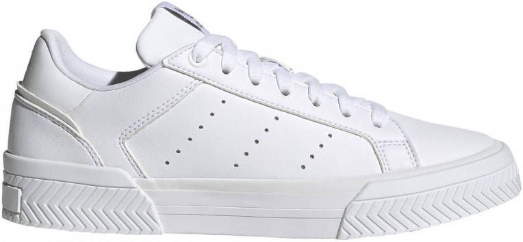 Adidas Originals Court Tourino sneakers wit zilver