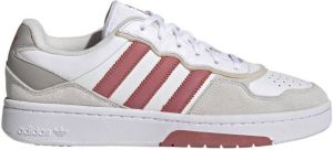 Adidas Originals Courtic sneakers wit rood grijs