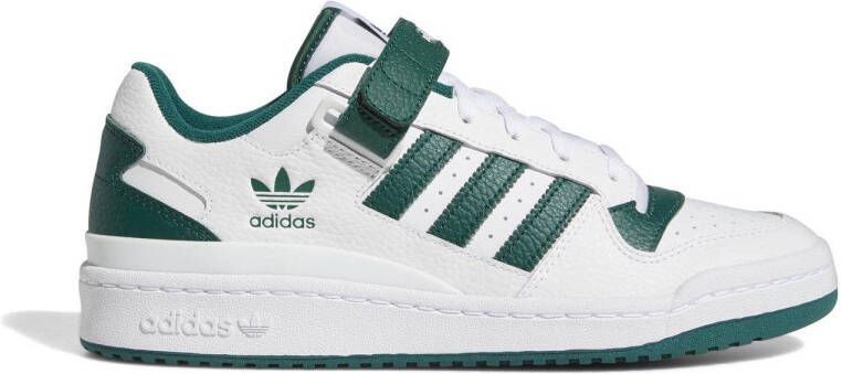 Adidas Originals Forum Low Schoenen Cloud White Collegiate Green Cloud White