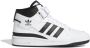 Adidas Originals Forum Mid J Sneaker Basketball Schoenen ftwr white core black ftwr white maat: 38 2 3 beschikbare maaten:36 2 3 36 37 1 3 38 2 - Thumbnail 1
