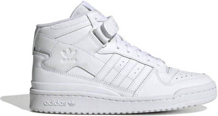 Adidas Originals Forum Mid sneakers wit Imitatieleer Meerkleurig 38 2 3