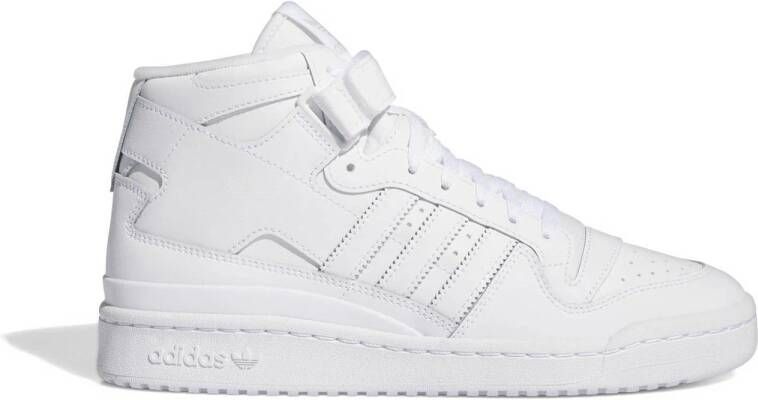 Adidas Originals Forum Mid Witte Sneakers nen White