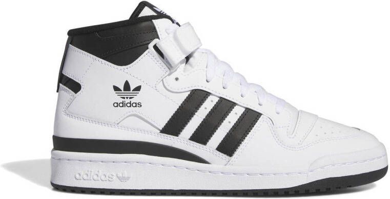 Adidas Originals Forum Mid sneakers wit zwart