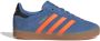 Adidas Originals Gazelle sneakers blauw oranje - Thumbnail 1