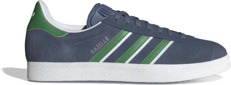 Adidas Originals Gazelle sneakers donkerblauw groen wit