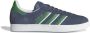 Adidas Originals Gazelle sneakers donkerblauw groen wit - Thumbnail 1