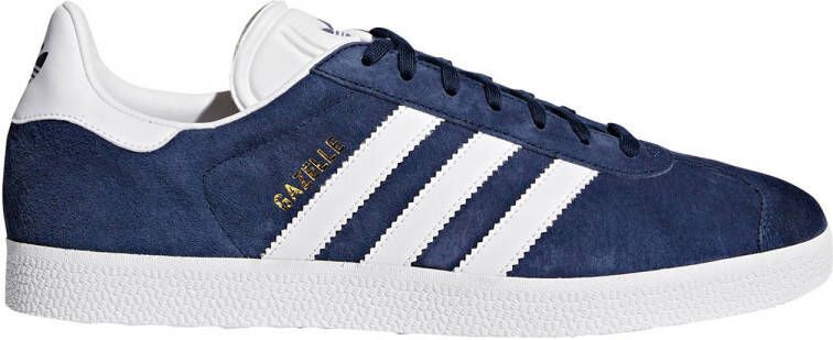 adidas Originals Gazelle sneakers donkerblauw wit