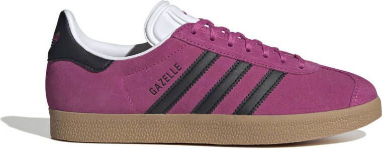 Adidas Originals Gazelle sneakers fuchsia zwart
