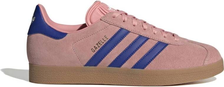 Adidas Gazelle Schoenen Roze Maat: 42 2 3 Leer Foot Locker