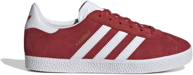 Adidas Originals Rode Gazelle Sneakers voor Vrouwen Red Dames