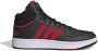 Adidas Originals Hoops 3.0 Mid sneakers zwart rood wit - Thumbnail 1