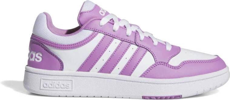 Adidas Sportswear Hoops 3.0 sneakers wit paars
