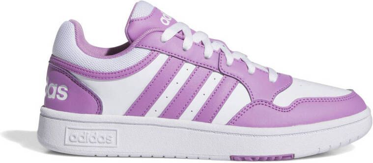 Adidas Sportswear Hoops 3.0 sneakers wit paars