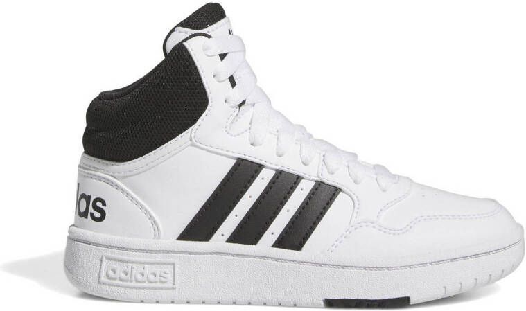 Adidas Originals Hoops 3.0 sneakers wit zwart Imitatieleer 36 2 3