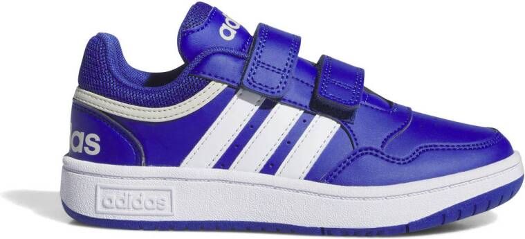 Adidas Originals Hoops sneakers kobaltblauw wit Imitatieleer 32