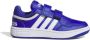 Adidas Originals Hoops sneakers kobaltblauw wit Imitatieleer 32 - Thumbnail 1