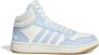 Adidas Hoops 3.0 Mid Classic Vintage Schoenen Wit Blauw 2 3 Vrouw - Thumbnail 1