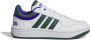 Adidas Sportswear Hoops sneakers wit groen kobaltblauw Imitatieleer 38 2 3 - Thumbnail 1