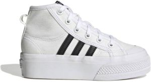 Adidas ORIGINALS Nizza Platform Mid Sneakers Niño Ftwr White Core Black Ftwr White Kinderen